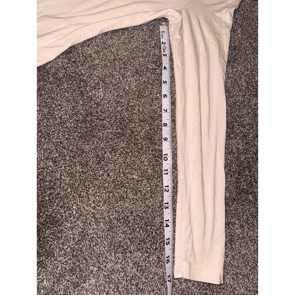 Banana Republic Women's White Square‎ Neck Long Sleeve Top - Picture 7 of 9